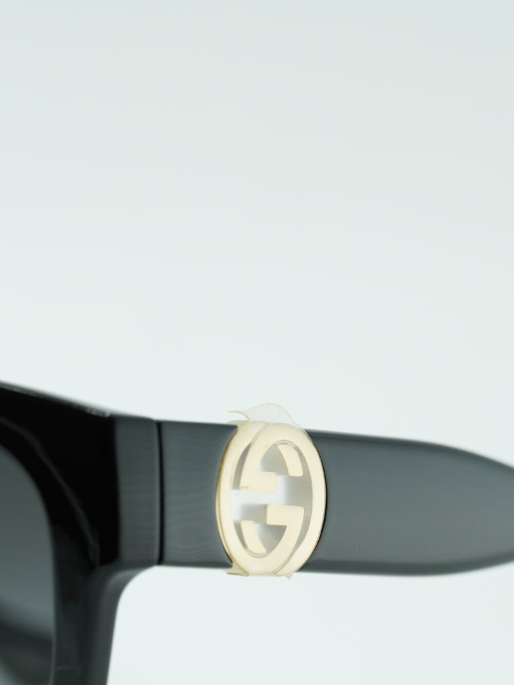 Gucci GG1028SK 006 Cat Eye Sunglasses - Black / Grey - Picture 3 of 14